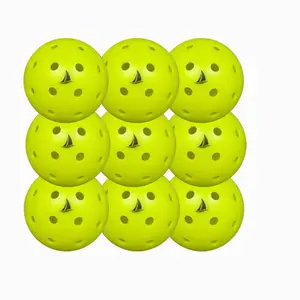IANDBAY Outdoor Pickleball Balls - Optic Yellow with 40 Precision Holes – 3-Pcs USAPA Pickle Ball Set for Beginner and Experienced Players