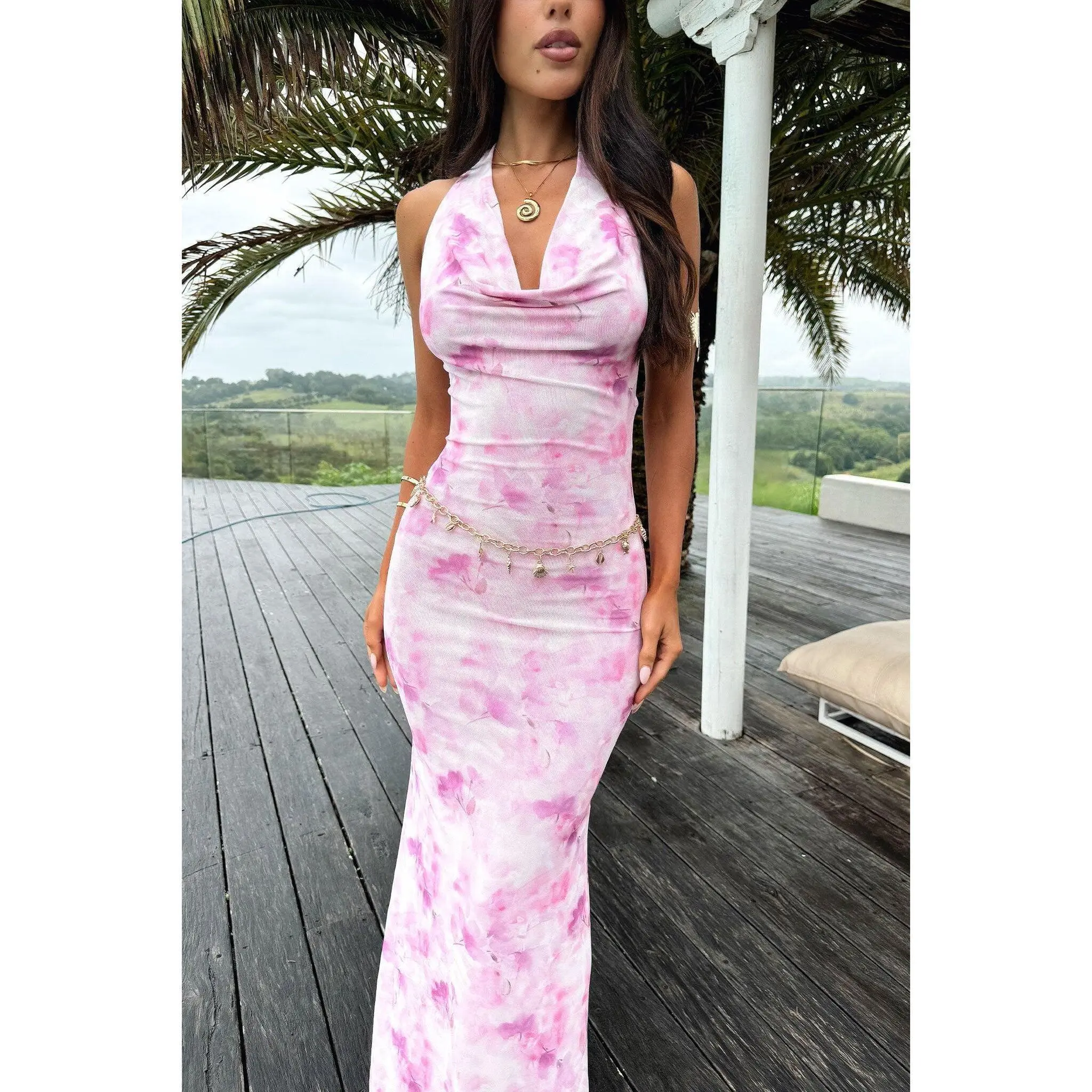 chinese dress ladies Lainey Lace Satin Maxi Skirt main image 0