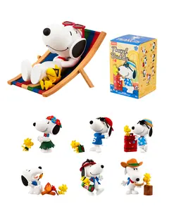 Snoopy Peanuts Travel Buddies Collectible Figure Blind Box,Surprise Collectible Toy Figure, Cute Peanuts Gang Journey Themed Mini Toys,3" Tall, Perfect for Car Dash, Desk Decor and Gifts,Holiday Gifts Birthday Gift Mother's Day Gift Children's Day Gift
