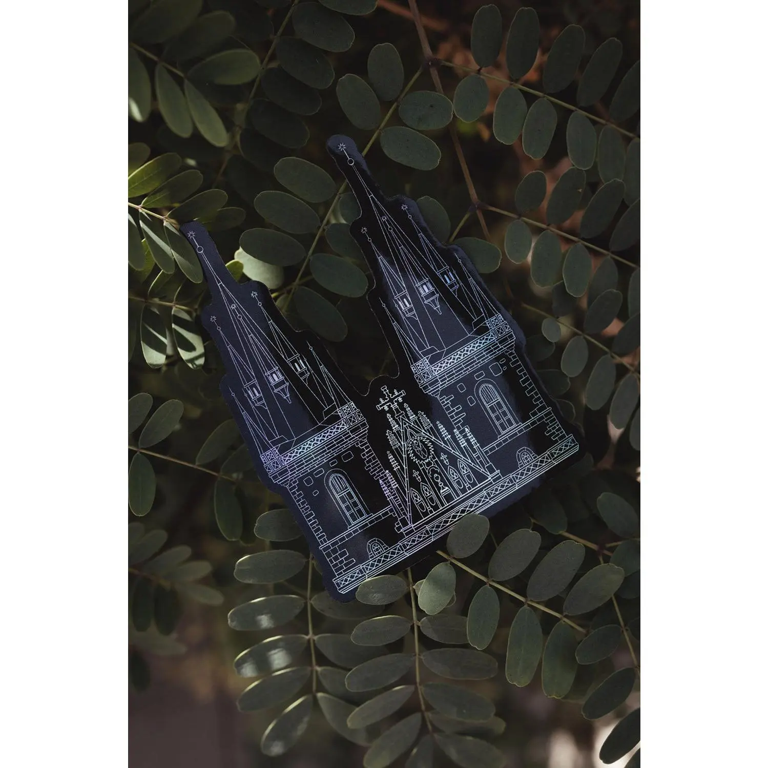 Tyn Cathedral Holographic Vinyl Sticker