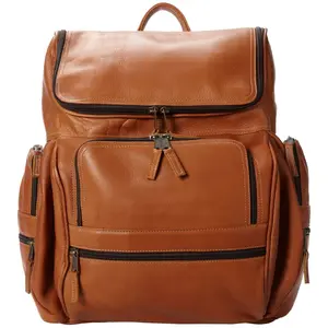 Explorer Leather Laptop Backpack