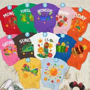 Hungry Caterpillar Costume T-shirts, The Very Hungry Caterpillar Teacher Shirt, Book Lover Gift, Children's Book Tee, Teacher Gift, Back To School Shirt