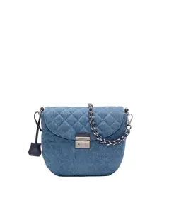 Crosby Lock Saddle True Blue Denim