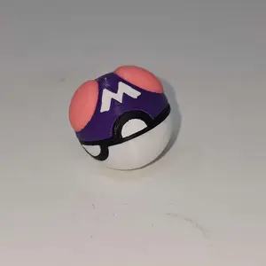 Pokéball Fidget Toy – Magnetic 3D Printed Pokémon Ball Fidget – Choose Pokéball, Master Ball, Great Ball & More