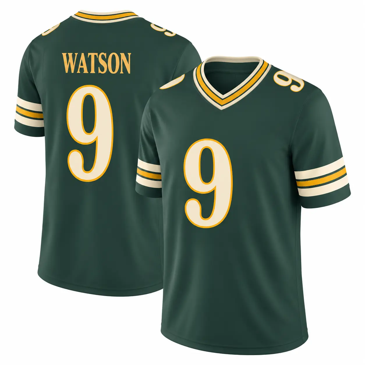 Watson 9 Football Jersey, Retro Game Day Inspired Athletic Shirt, Classic Number Print Sports Fan Apparel, Comfortable Unisex Casual Wear, Football Sunday Outfit and Gift for Him