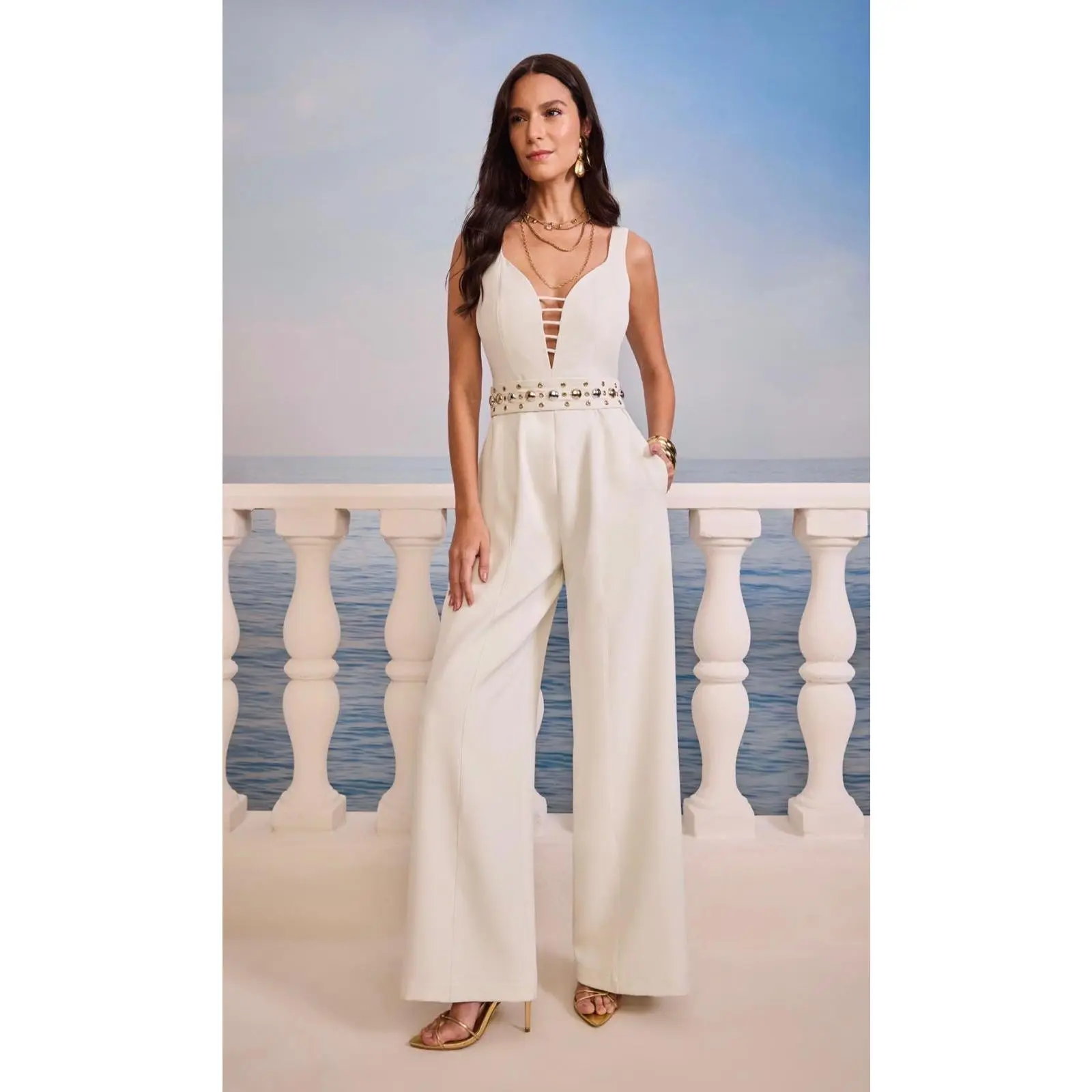 Ivory Riviera Jumpsuit