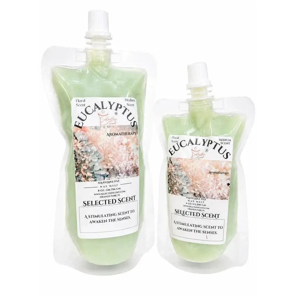 Eucalyptus Squeezable Wax Melt Natural Scented Eucalyptus Squeezable Wax Melt Natural Scented