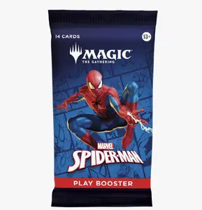 Magic The Gathering Marvel's Spider-Man Play Booster Pack - 14 Cards - Official Trading Card Game Expansion