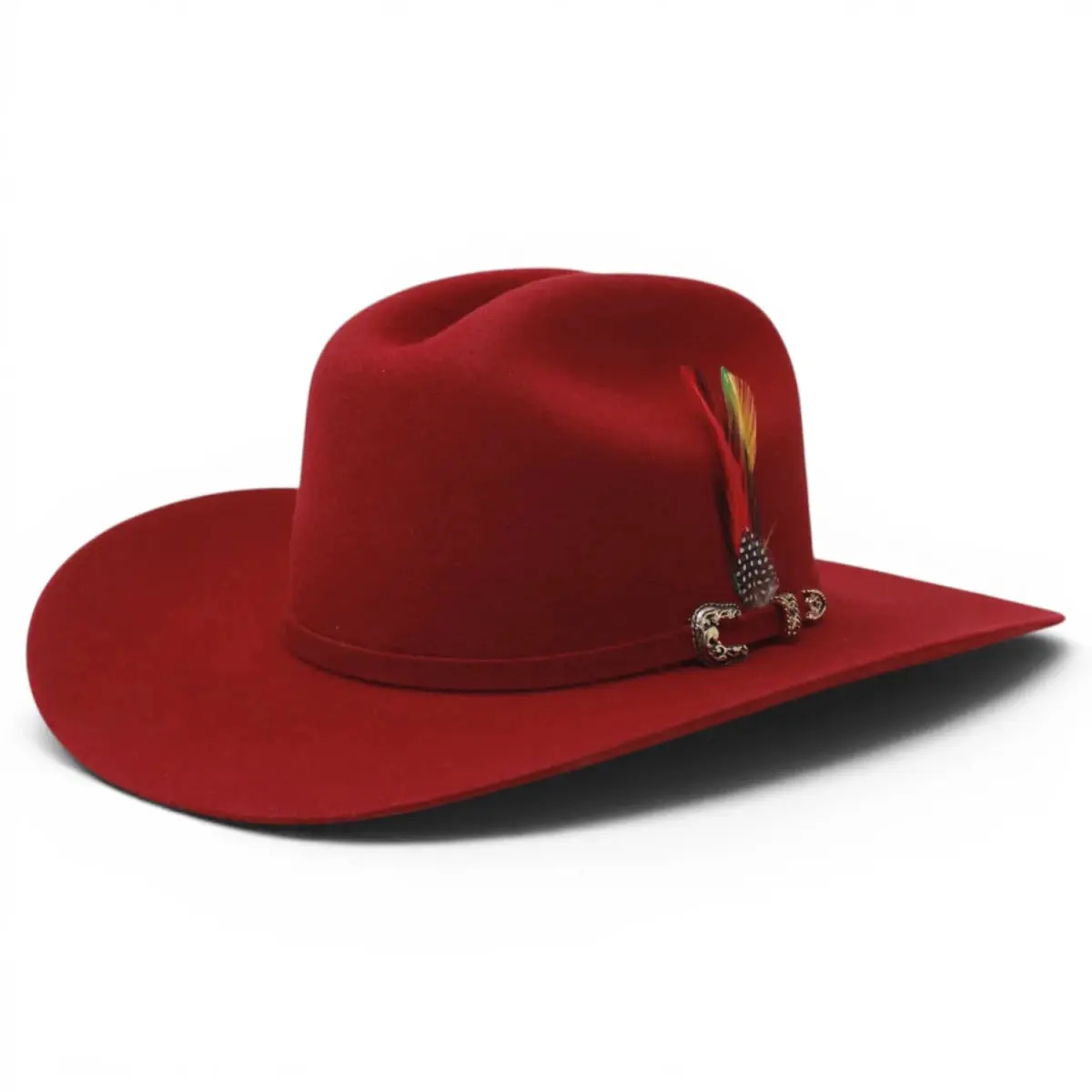 Texana Wine 20X Sinaloa Style (Chaparral) with Feather – Tombstone Hats