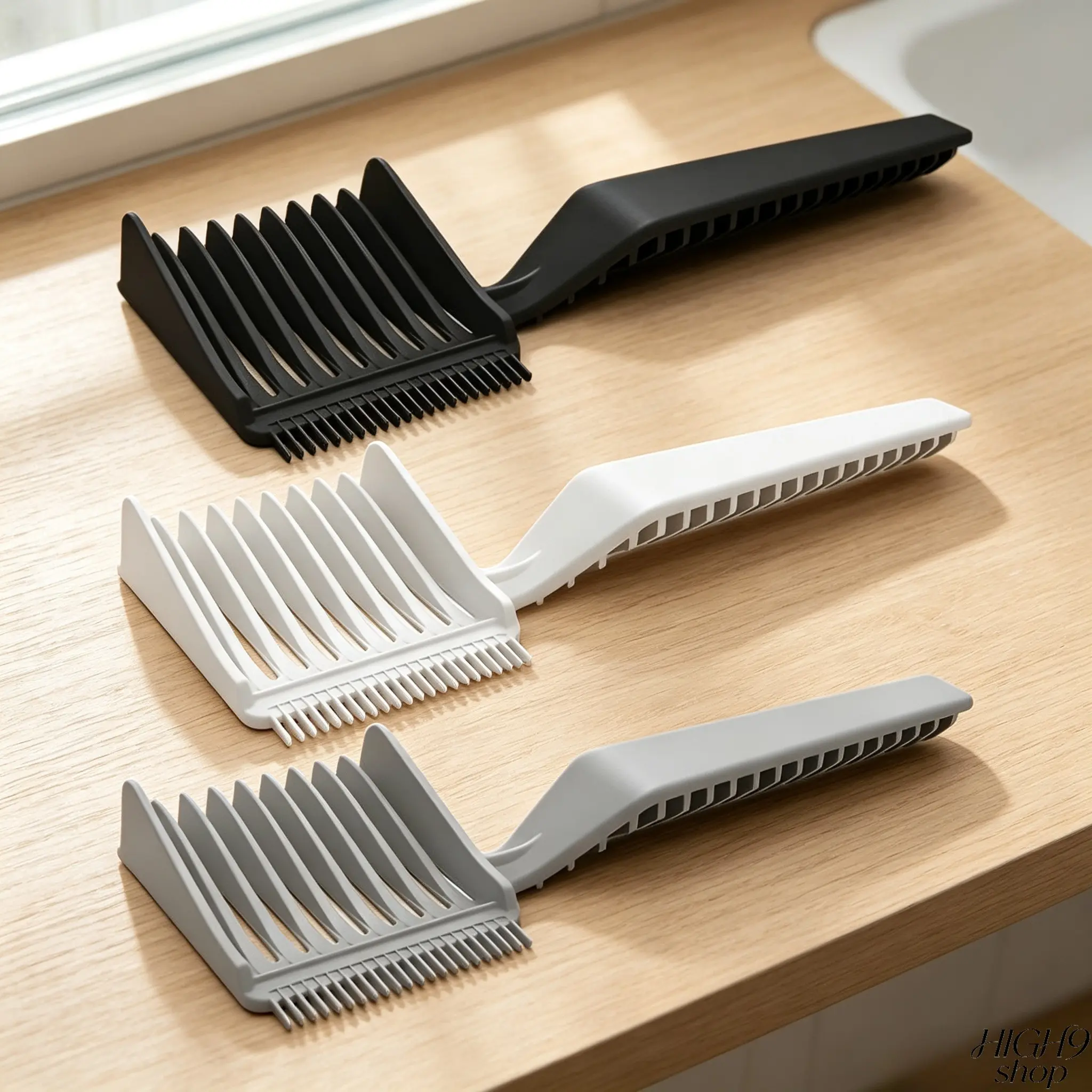 2026 3 Pack Professional Hair Styling Combs For Men, Long Handle Anti-slip Design Heat-free Hairdressing Tool, Practical Home Haircut Accessory For Fathers, Husbands And Boys, Convenient DIY Barber Kit For Daily Household Hair Trimming, Only Hair Combs In