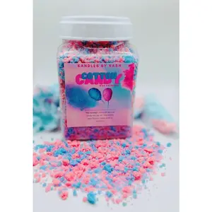 Cotton Candy Wax Crumbles | Dessert Candles | Candy Wax | Fake Food | DIY Candle