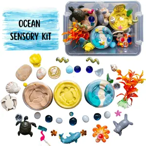 Ocean Play Dough Kit, Playdough