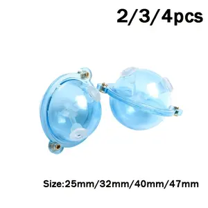 2/3/4 Pack Round Fishing Floats, Water-Filled Blue Ball, Hollow Sea Fishing Float, Large Fish Long Cast Buoy, Fishing Gear Supplies, Sport Fishing Accessory