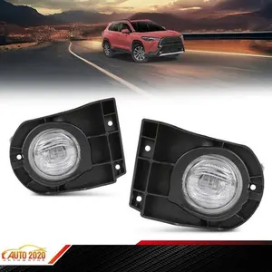 Front Bumper Fog Light Bracket Left Right For 2022-2024 Toyota Corolla Cross XLE