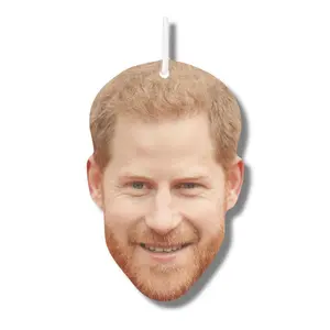 Prince Harry Face Car Air Freshener Ornament Great Gift Gag Gift
