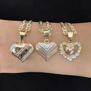 HeartsPendant 14k Gold Plated