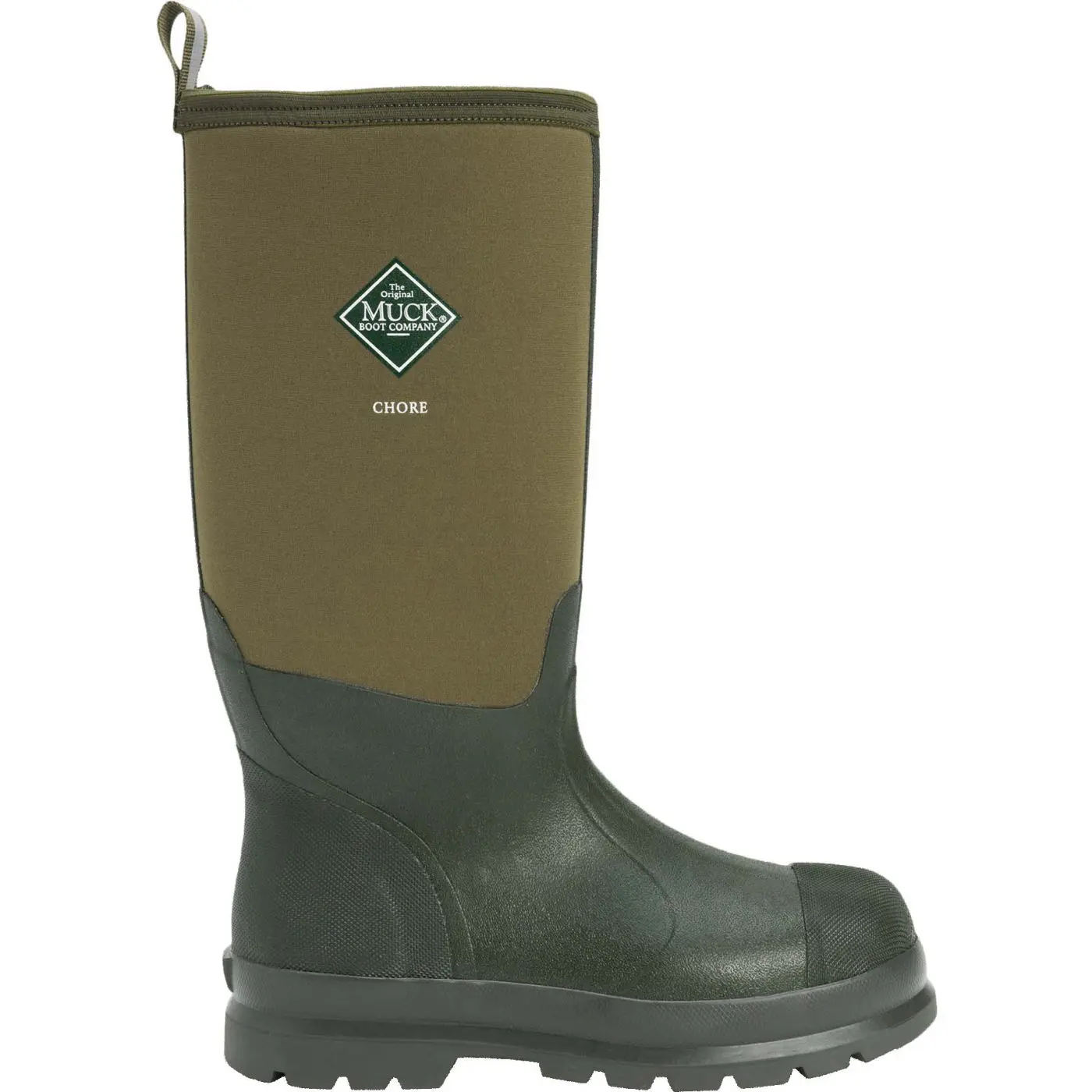 Men's Chore Classic Tall Work Boot Easy to Clean Rubber Overlays Durable Quick