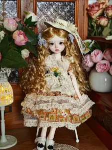 30cm OOAK Custom Cottagecore BJD Doll