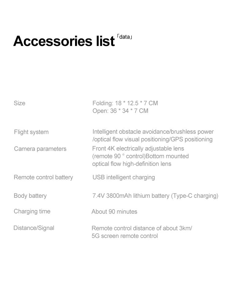 YCMDCGIE 4K ESC Camera Drone with Brushless Motor, Upgraded 4.5-Inch Screen, Foldable Drone, AI Obstacle Avoidance, GPS Smart Return, Gesture Photography, Intelligent Follow, Custom Waypoint Flight, Dual Battery with 50 Minutes Endurance