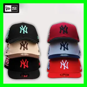 New Era MLB NY Yankees LA Dodgers 9FORTY Adjustable Hat, Curved Brim Classic Fit, Premium Cotton Fabric, Embroidered Logo, NY Yankees Hat, Green NY Yankees Hat, NY Hat Womens, Streetwear Cap