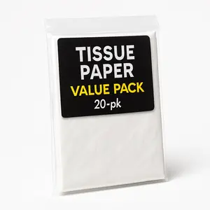 Caribbean Blue Tissue Paper Value Pack - 20 Sheets