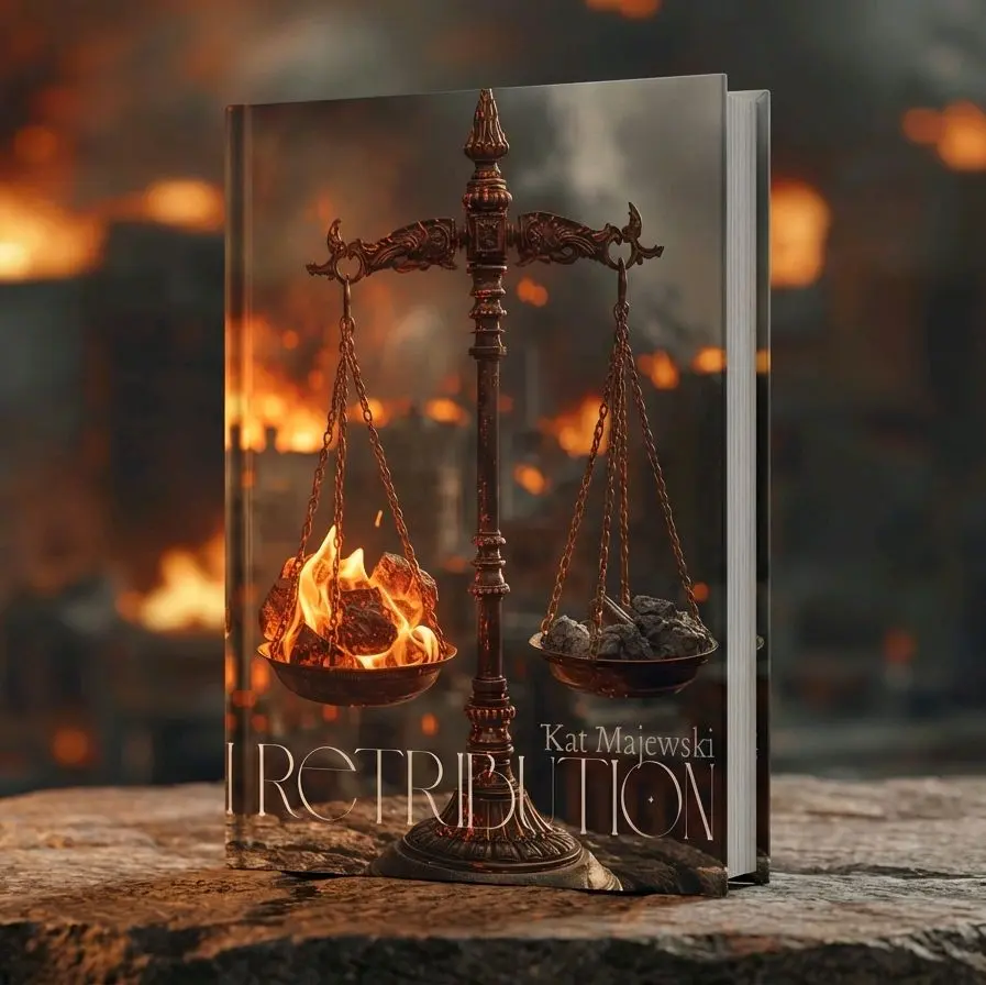 Retribution-Limited Edition Author-Signed Paperback by Kat Majewski - Emotional Fantasy Romance for Collectors & Fans - Personalized Signature - Protective Packaging