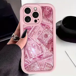 Pink High Bamboo Design Shockproof Ultra-Thin Anti-Drop Phone Case, Providing Comprehensive Protection for The Camera Lens, Compatible with Iphone 11/12/13/14/15/16/X/Xs/Plus/Pro Max.