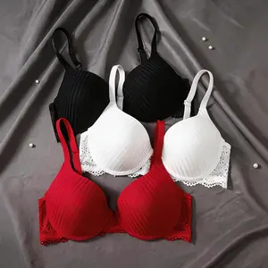 3-Pack Plus Size Push Up Bra Underwire Support Lift Seamless Lace T-Shirt Bra for Curvy Women Everyday Wear Women'swear Bridal - Style