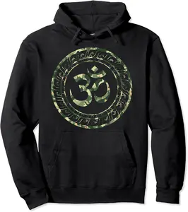 Om Ohm Aum Symbol Spiritual Yoga Pullover Hoodie - Doloresmart Shop 53B0CB4RW7V1