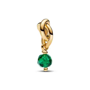 Pandora Moments May Faceted Eternity Circle Dangle Charm 763462C05