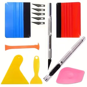 Window Tinting Kit with Installation Tools - Peel & Stick Application, Felt Edge Trimmers & Corner Protectors, Complete Auto Accessories Set for Enhanced Privacy and Protection, Car Window Tinting Kits