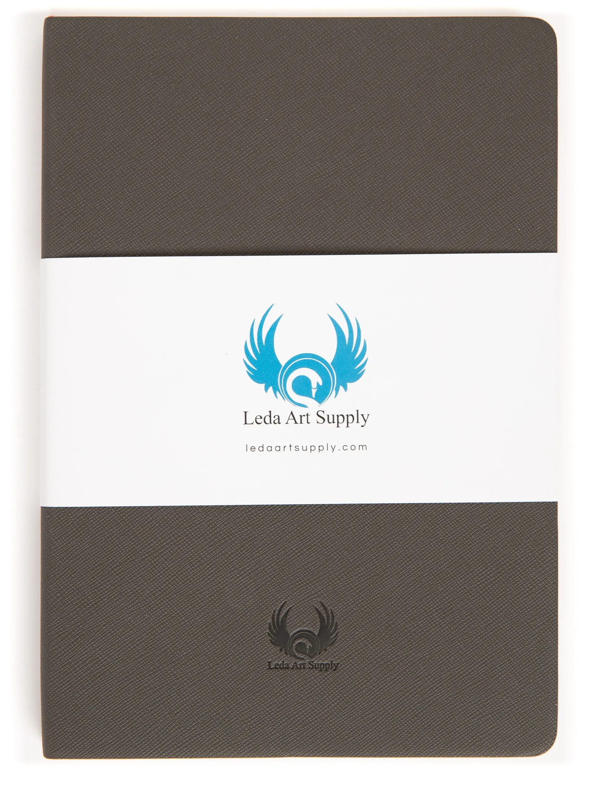 Leda Art Large Sketchbook For Artists, 160 Blank Pages, Acid Free Premium Paper for Marker Watercolour Pencil Mixed Media, Ideal For Artists. Durable Drawing Pad