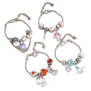 Sanrio Hello Kitty Red Bracelet with Gift Box - Vibrant Red Color, Ideal for Everyday Wear or Gifting, Delightful Accessory for Fans