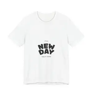Dad Level Unlocked pacifier graphic Tee | New Day rise n' shine front print