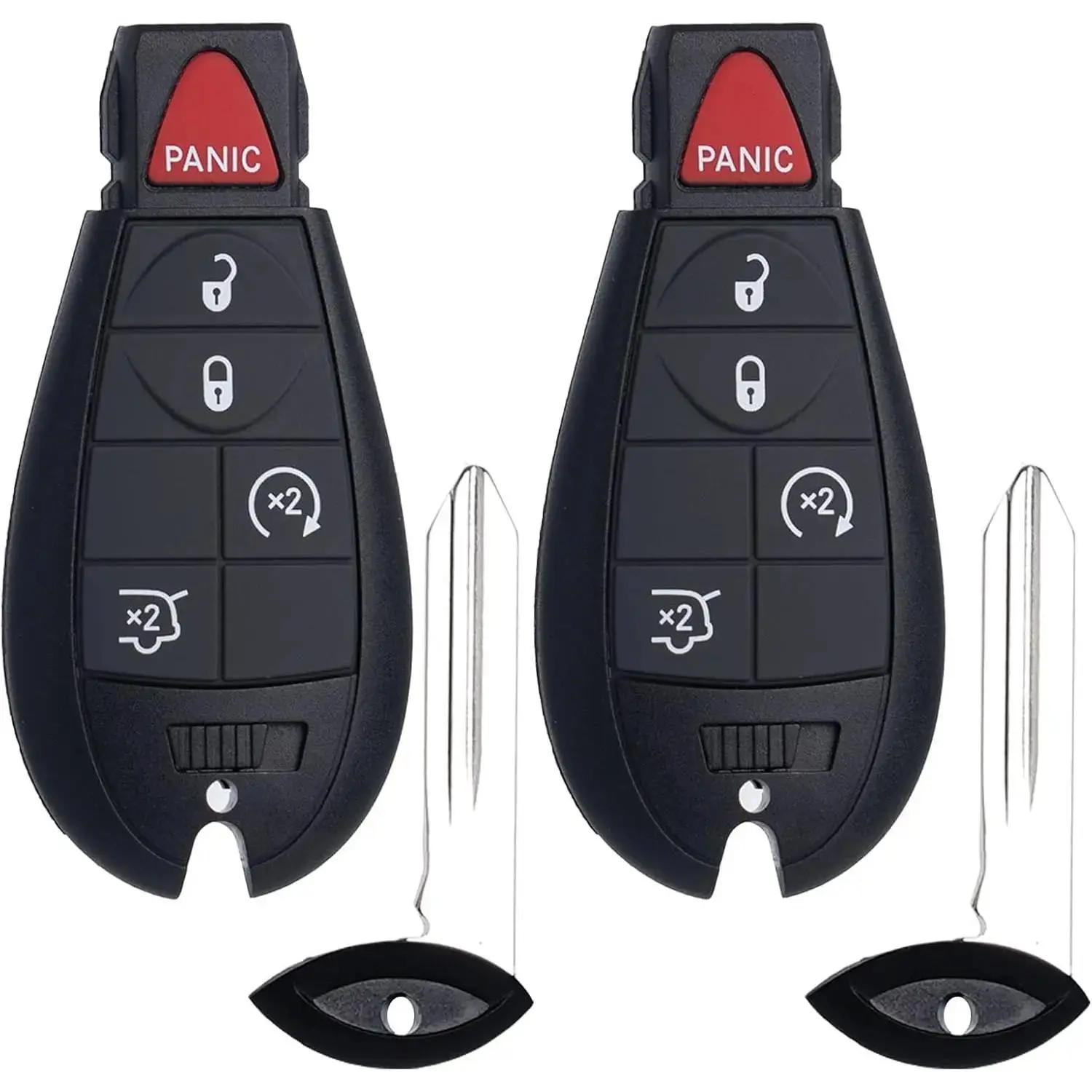 Remote Key Fob FOBIK Replacement Fits for Jeep Grand Cherokee 2008 2009 2010 2011 2012 2013 Commander 2008-2010 IYZ-C01C Keyless Entry Remote Start Control