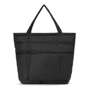 Gundam Stars Puffer Bag (Black) - Lightweight and Durable