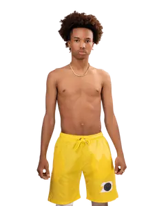 Nylon Windbreaker Shorts