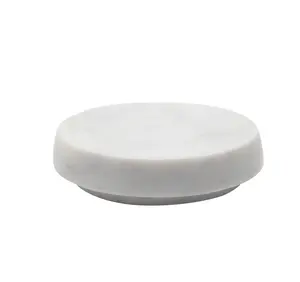 MARBLE ROUND SOAP DISH