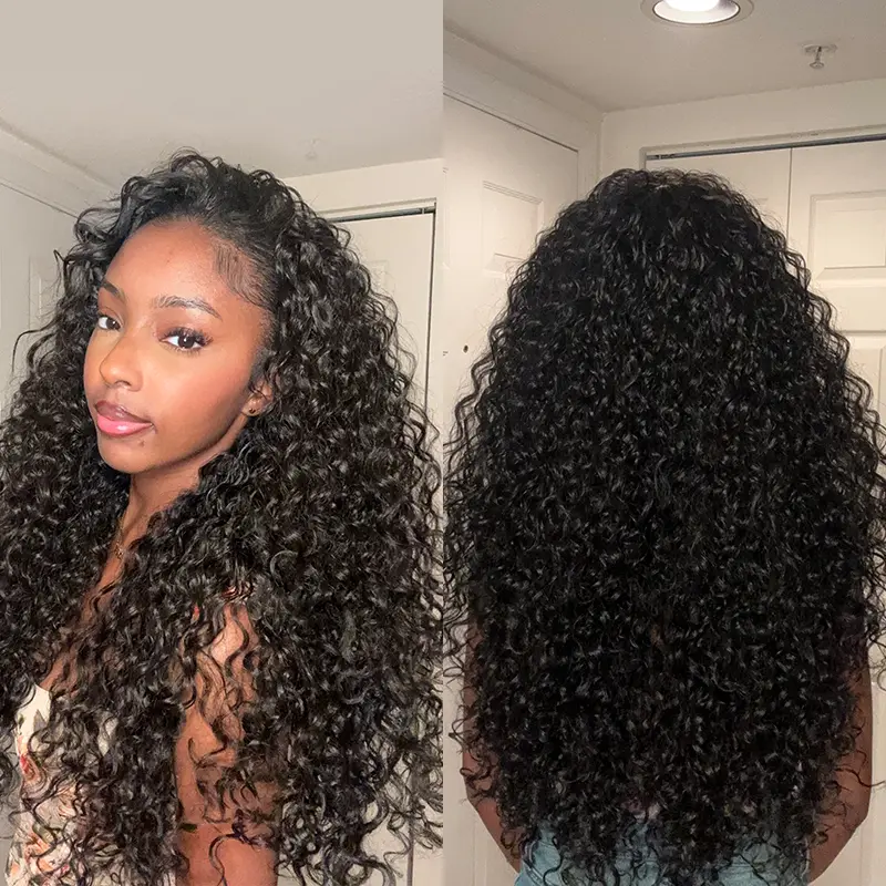 Frodio Veralux™ Blend Human Hair Shaggy Waves 3-in-1 Half Wig#SohoChic Frodio Veralux™ Blend Human Hair Shaggy Waves 3-in-1 Half Wig#SohoChic