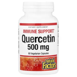 Natural Factors Quercetin, 500 mg, 60 Vegetarian Capsules
