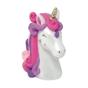 Sparkling Unicorn Princess Piggy Bank - Magical Coin Saving for Girls