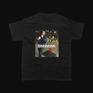 LUCKI "Shhhhhh" Graphic T-Shirt, Lucki Merch, Meme Shirt, Rapper Shirt, Adult funny T-shirt, Gift for Woman and Man