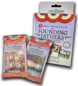 2025 Founding Fathers Box - 5 pack box - Historic Autograph Company