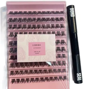Lash Era Extension Clusters and Mascara Wand