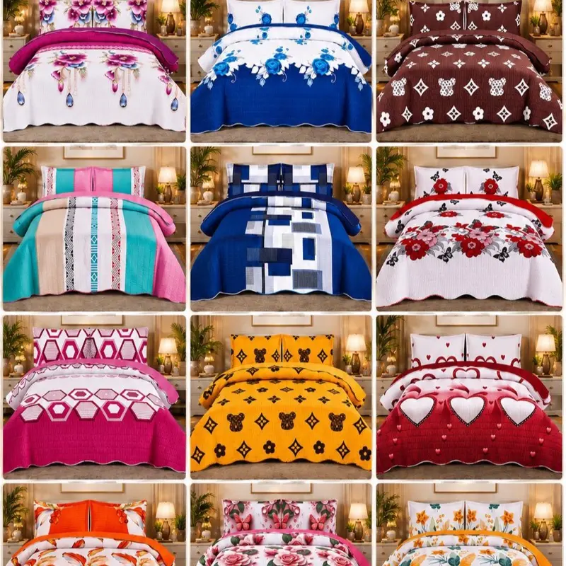 Tet mw bel 6 bedspread 4 pieces Tet mw bel 6 bedspread 4 pieces