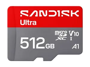 SanDisk Ultra 512GB MicroSD Memory Card Model SDSQUJQ-512G-GZ6MA