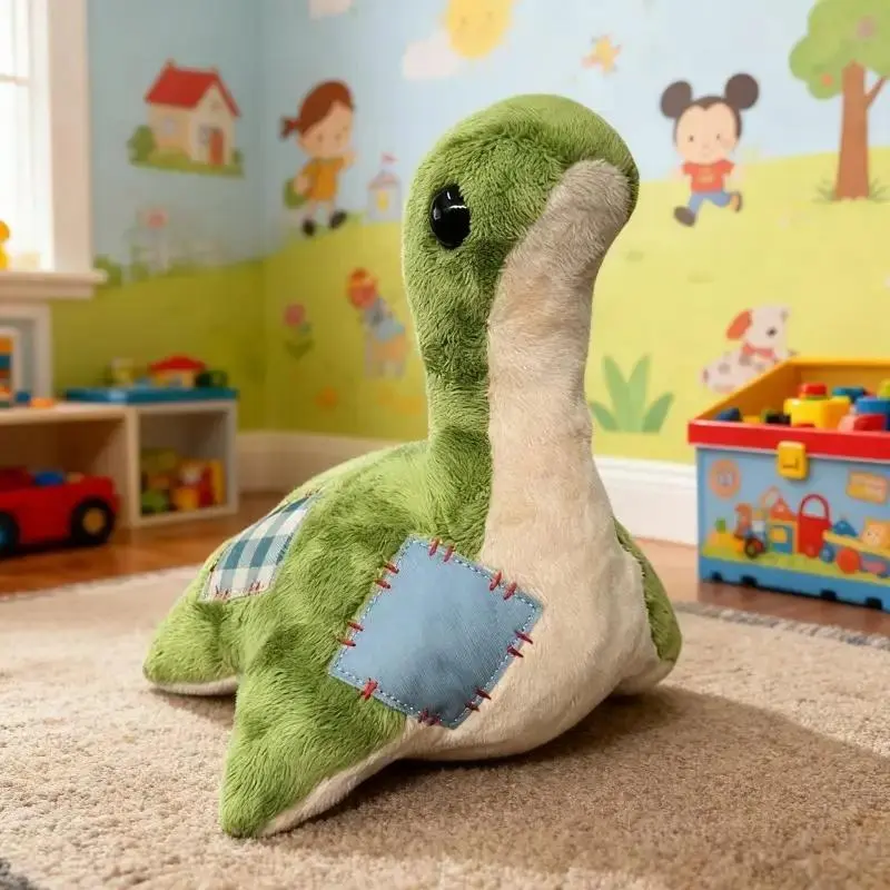 25cm Cute Apex Legends Nessie Plush Toy Cartoon Animal Soft Plushie Stuffed Collection Figure Doll for Children Birthday Gift