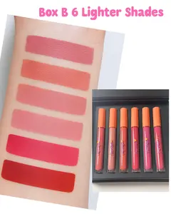 Matte Liquid Lipstick Set