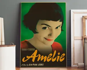 Amelie Poster Amelie Print, Wall Art, Amelie Movie Poster, Movie Print, Movie Art