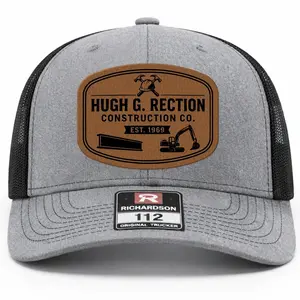 Hugh G Reaction Richardson 112 Leather Patch Hat